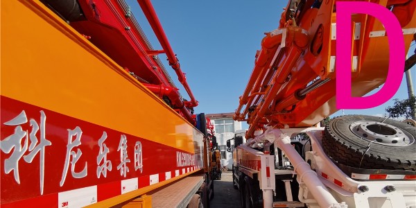混凝土泵車的一些應急處理