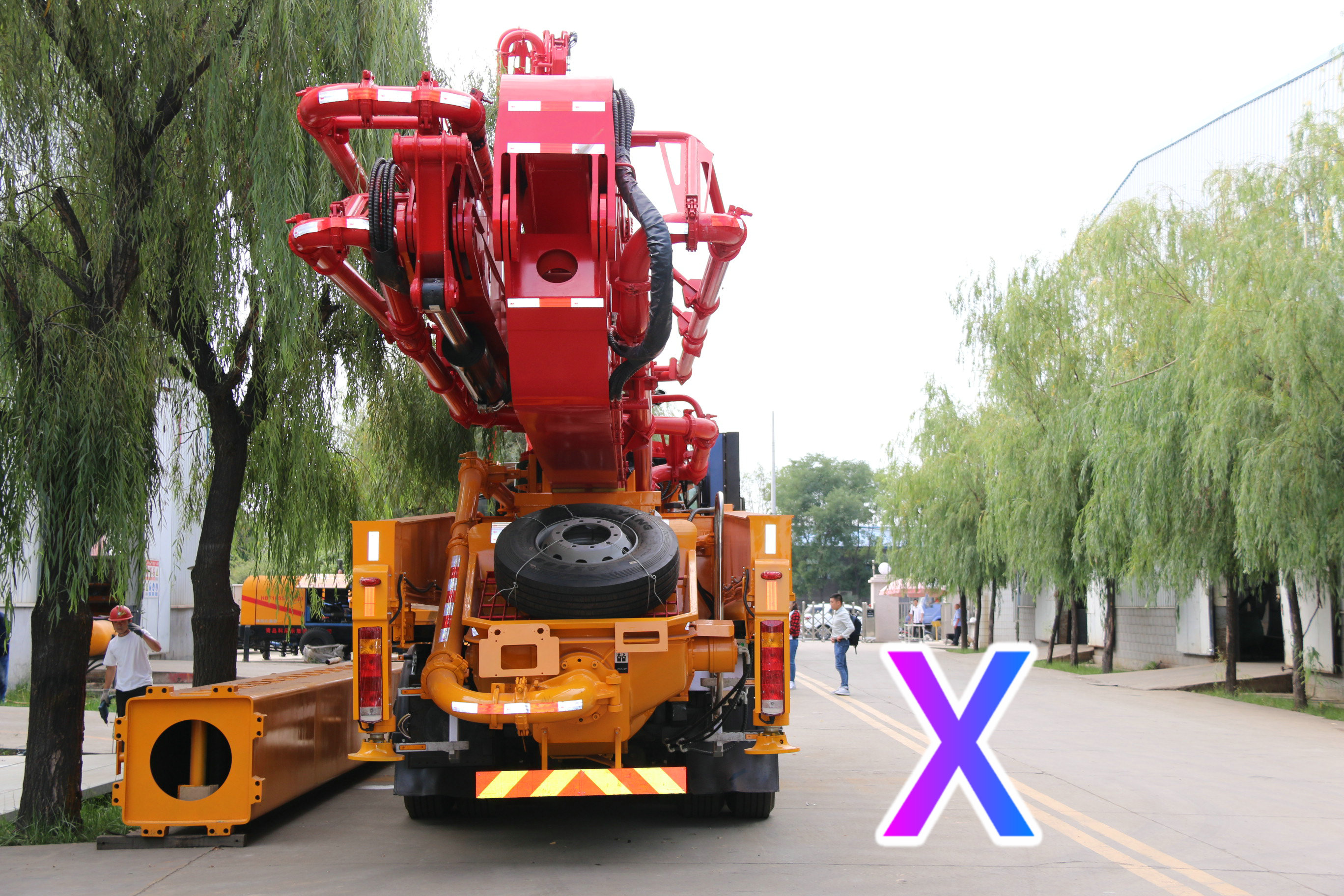 小型混凝土泵車