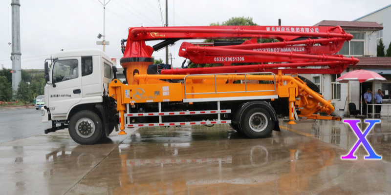 小型混凝土泵車(chē)無(wú)法正常泵送的解決方案