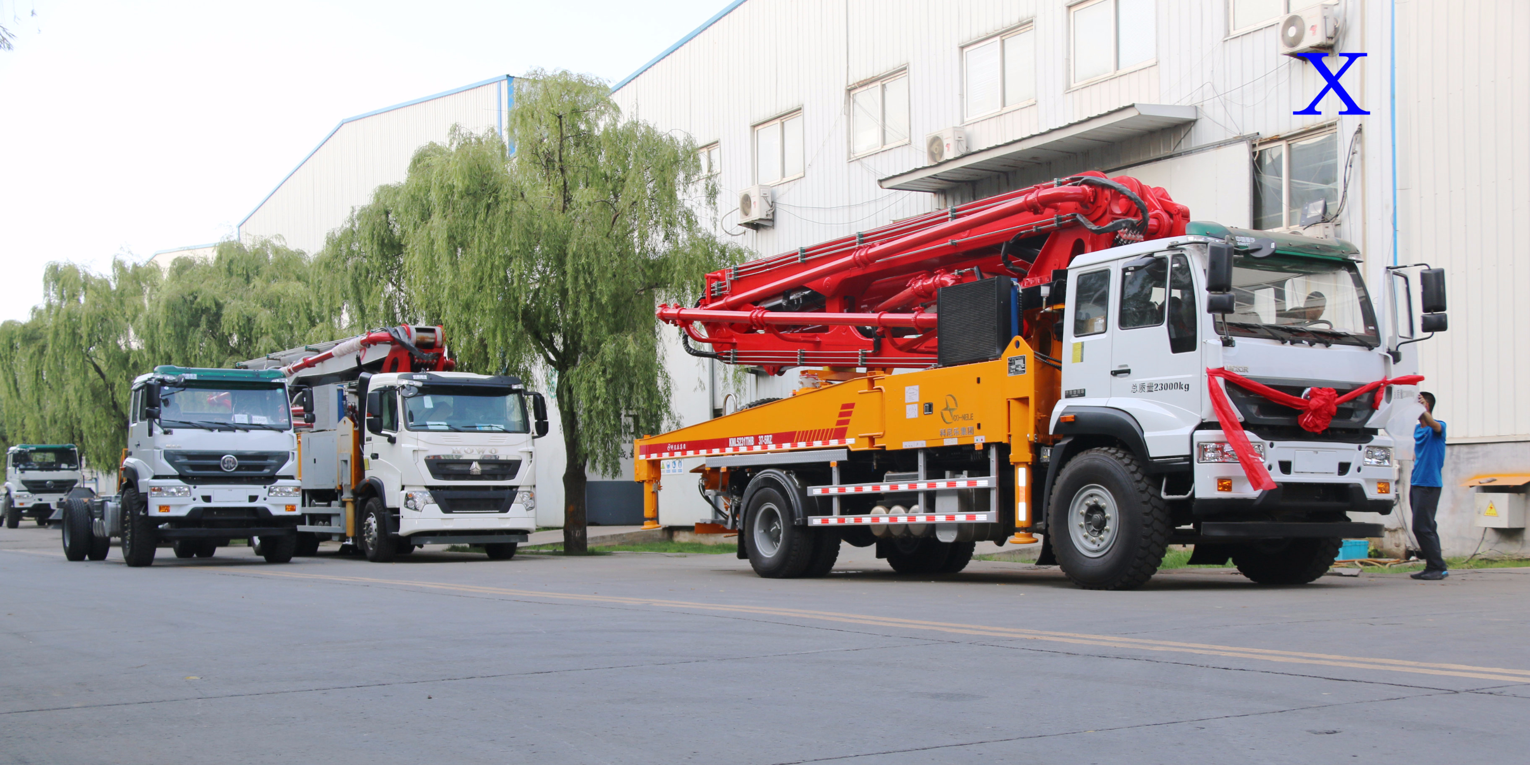 小型泵車如何劃分高危區域